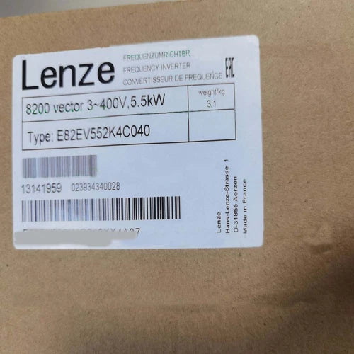 1 PC E82EV552K4C040  LENZE E82EV552_4C040 8200 vector 3-400V 5.5kW Inverter