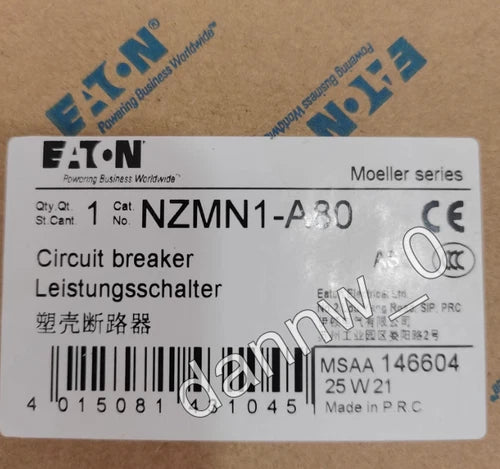 1PC  EATON NZMN1-A80 Circuit Breaker #P