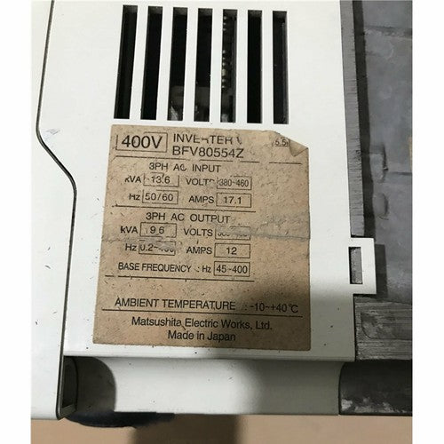 For Panasonic VF-8Z BFV80554Z 5.5KW 380V  inverter Free Shipping