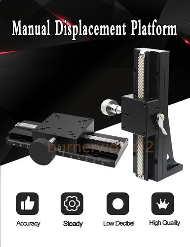 X/Z/XZ Axis Manual Dovetail Groove Slide Table Linear Stage Platform Long Stroke
