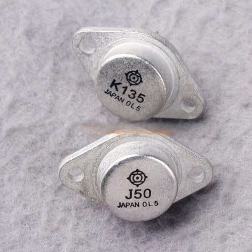 1pair Transistor TO-3 2SJ50+2SK135 J50+K135