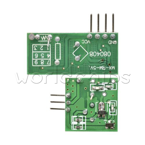 10PCS 315Mhz RF Transmitter And Receiver Kit Module For Arduino ARM Raspberry Pi