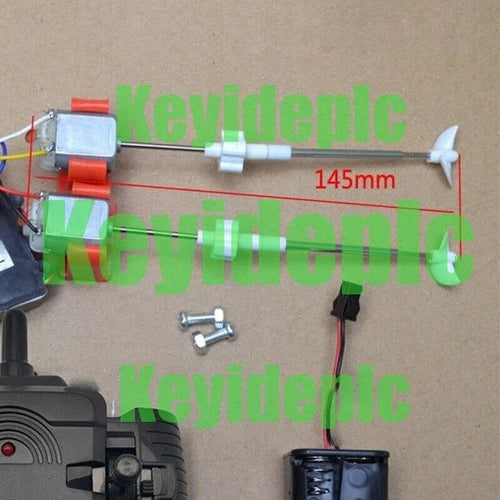 Kit DIY For RC Model Boat Kits Shaft+Bushing+Motor+Propeller+Controller+Receiver