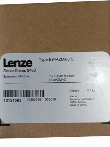 1 PC E94AZMAC/S  LENZE E94AZMAC/S Extension Module