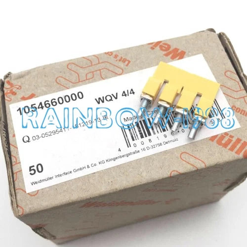 50PC/BOX FOR  screw horizontal connector short piece 1054660000   WQV4/4