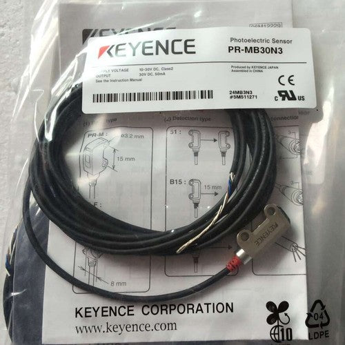 one  keyence PR-MB30N3 Photoelectric Sensor one Year Warranty