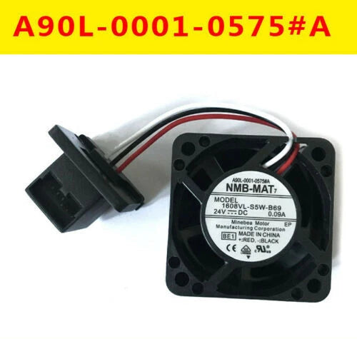 1PC  servo drive cooling fan A90L-0001-0575#A 1608VL-S5W-B69 24V 0.09A