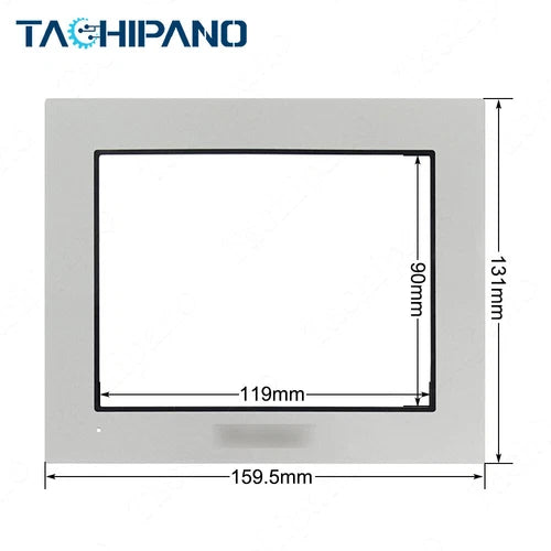1SET for  LT3301-L1-D24-C + Front Overlay LT3300-T1-D24-K Touch Panel Screen