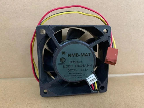 1X for   60*60*25mm 3pin FBA06A24H fan DC24V 0.13A 3W 19.1CFM