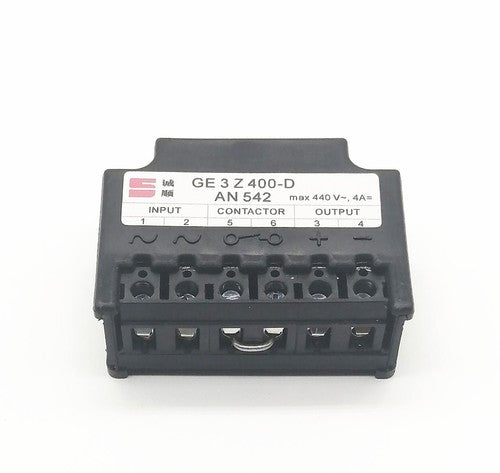 Replace ABUS electronic GE 3 Z 400-D AN 542 max 440 V~ 4A= Motor brake rectifier