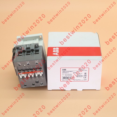 One  Abb AC Contactor A75-30-11 110V in box ship