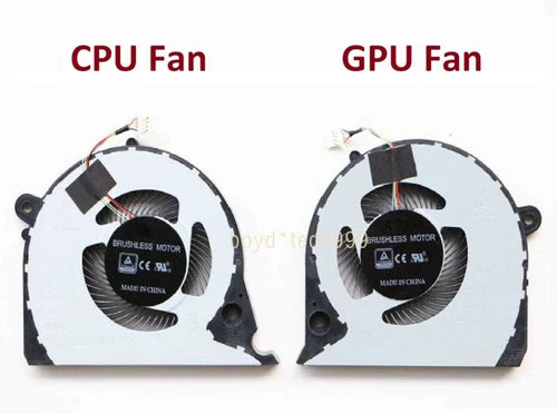 1X   CPU & GPU Fan Gaming Laptop One Pair G7-7588 15 7577 G7-7577 G7 7588