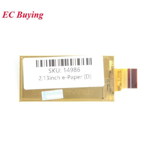 2.13 Inch 212x104 Flexible Ink Screen Module e-Paper Display SPI Raspberry Pi