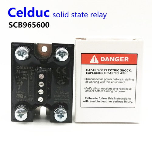 1pc Celduc solid state relay SCB965600 50A 24-600VAC