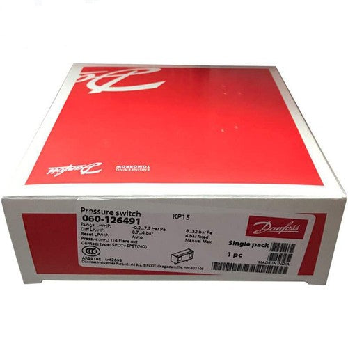 One  Pressure Switch For Danfoss KP15 060-126491 Free Shipping