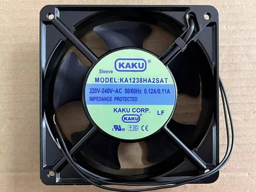 1PC  220V-240VAC 50/60HZ 0.12/0.11A 120*120*38mm KA1238HA2SAT