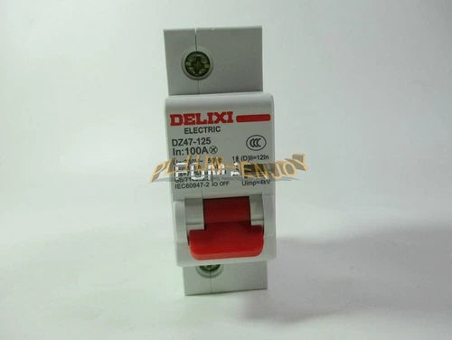 1PC DZ47-125 1P 80A 100A 125A high current circuit breaker air switch