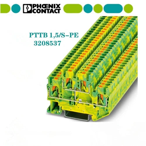 50pcs Phoenix Straight-through Double-layer Terminal PTTB 1.5/S-PE 3208537