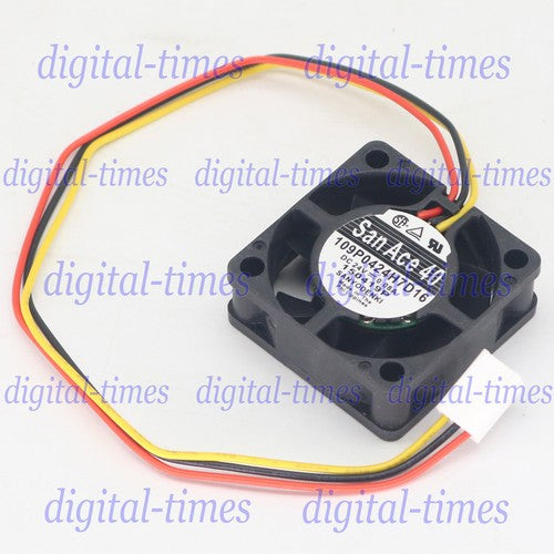 One For SANYO  109P0424H7D16 DC24V 0.08A 3pin axial flow cooling fan