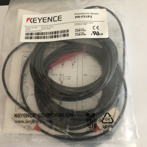 1pc  keyence photoelectric sensor PR-F51P3 ONE Year Warranty