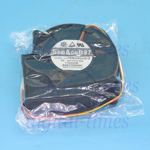 One For SANYO  109BM24GD2-2 San AceB97 24V 0.34A cooling fan Free Shipping