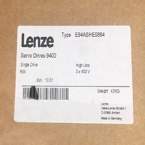 E94ASHE0864 IPCS  Sealed Lenze Servo Drives E94ASHE0864