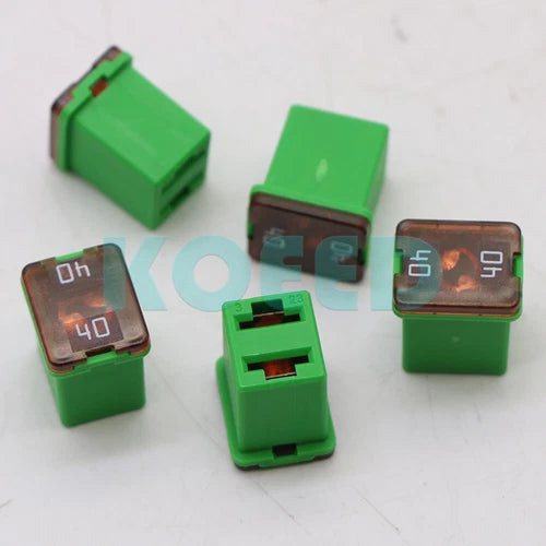 10PCS Cartridge Rated Fuse Littelfuse 0895040 ( 40A ) 58Vdc 895