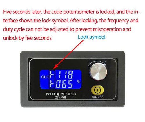Adjustable 1Hz-150KHz Square Wave Signal Generator PWM Module Pulse Frequency