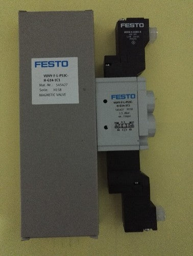 1 pcs FESTO 545427 VUVY-F-L-P53C-H-G14-1C1 Solenoid Valve