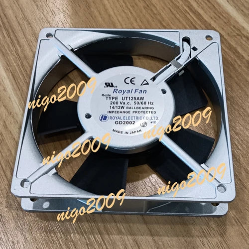 1PC   aluminum frame AC cooling fan  TYPE UT125AW 200V 120*120*25MM FAN