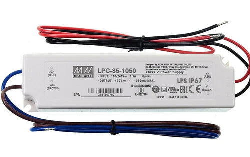 LPC-35 35W 700/1050/1400mA LED Constant Current Low Power Switching Power Supply