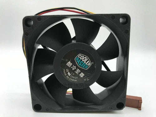 1 PCS   Fan  DC12V 0.22A 7025 7CM 3 Pin A7025-33RB-3AN-F2