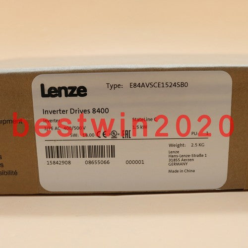 1pcs  Lenze inverter E84AVSCE1524SB0 Fast Delivery