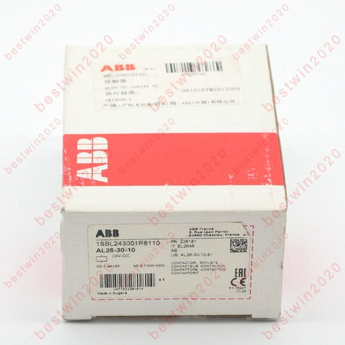 1PC  Abb AL26-30-10 DC 24V Contactor One year warranty