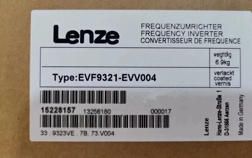 EVF9321-EVV004 Ipc  Sealed  Lenze Inverter EVF9321-EVV004