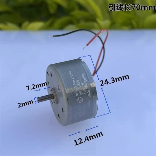 2PCS Motor 3-9V DC - CD DVD ROM Player Low Current Motor RF-300FA-12350