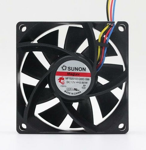 1pcs SUNON MF70251V2-Q00C-S99 7025 7CM 0.9W 12v 4-pin PWM Maglev Cooling Fan
