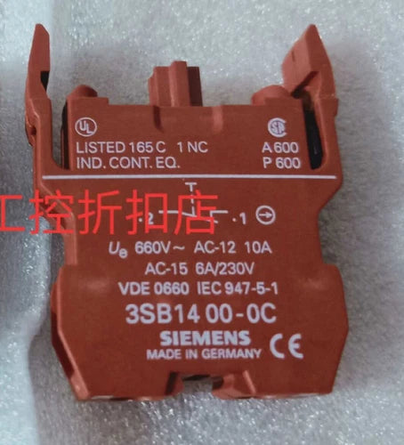 1pcs  3SB1400-0C   button accessory contact
