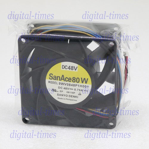One For SANYO  9WV0848P1H001 DC 48V 0.75A 8cm fan Free Shipping