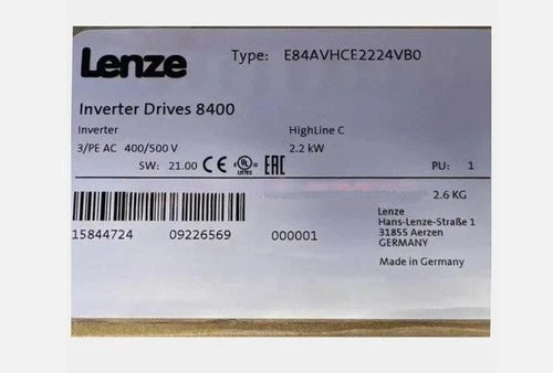 1 PC E84AVHCE2224VB0  LENZE E84AVHCE2224VB0 Inverter