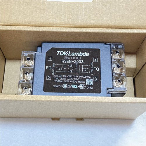 1PC  TDK-Lambda EMC Power Filter RSEN-2003 3A 250V Single Phase