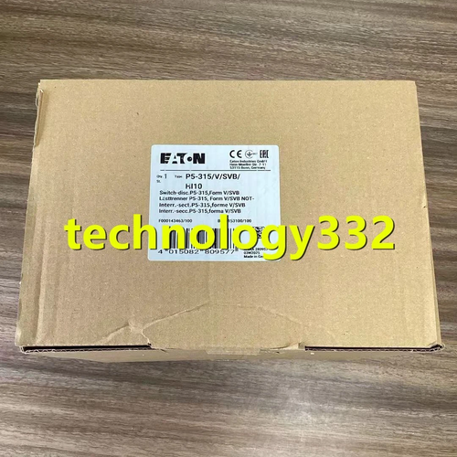 1PC  EATON MOELLER P5-315/V/SVB/HI10 Load disconnecting switch Fast delivery