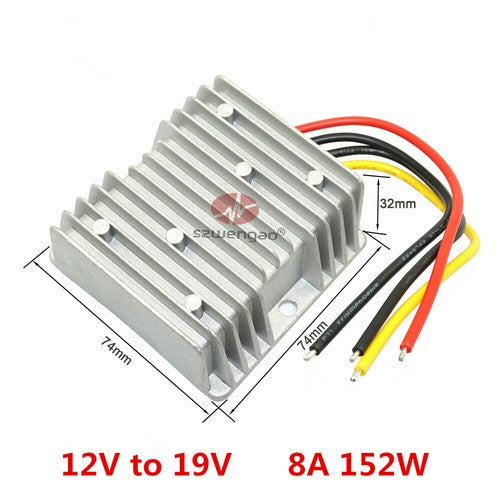 12v to 19v 8A 152W car DC boost module power module