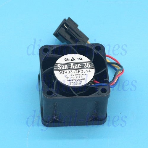 One For SANYO SANACE 38  9GV0312P3J14 3.8CM 12V 0.60A fan Free Shipping
