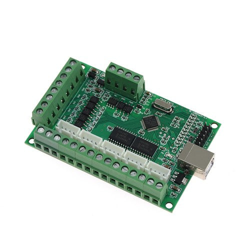 CNC USB MACH3 100Khz Breakout Board 5 Axis Interface Driver Motion Control C2U6-