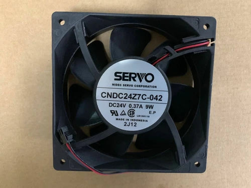 1PC   VACON Inverter Fan Two Wires CNDC24Z7C-042 24V 0.37A 9W
