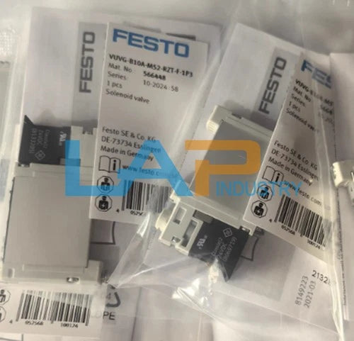 Qty:1  solenoid valve VUVG-B10A-M52-RZT-F-1P3 566448