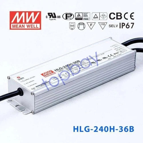 1PC Power Supply 240W 36V- Dimmable HLG-240H-36B