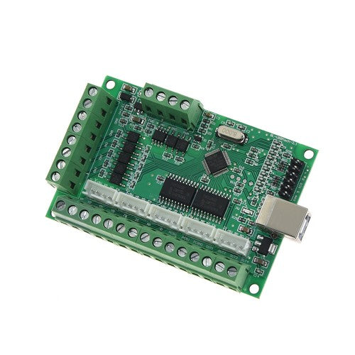 CNC USB MACH3 100Khz Breakout Board 5 Axis Interface Driver Motion Control C2U6-