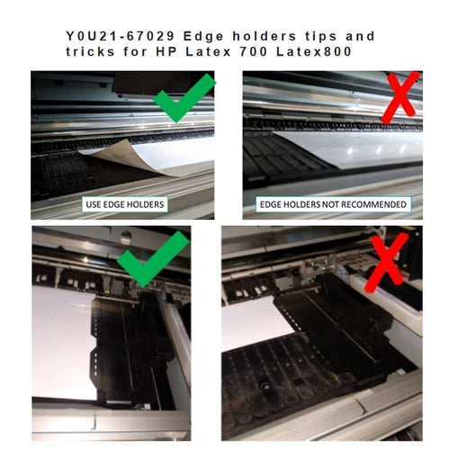 1PC  Edge Holders Kit For  Latex 700 700W Latex 800 800W Latex630 Y0U21-67029